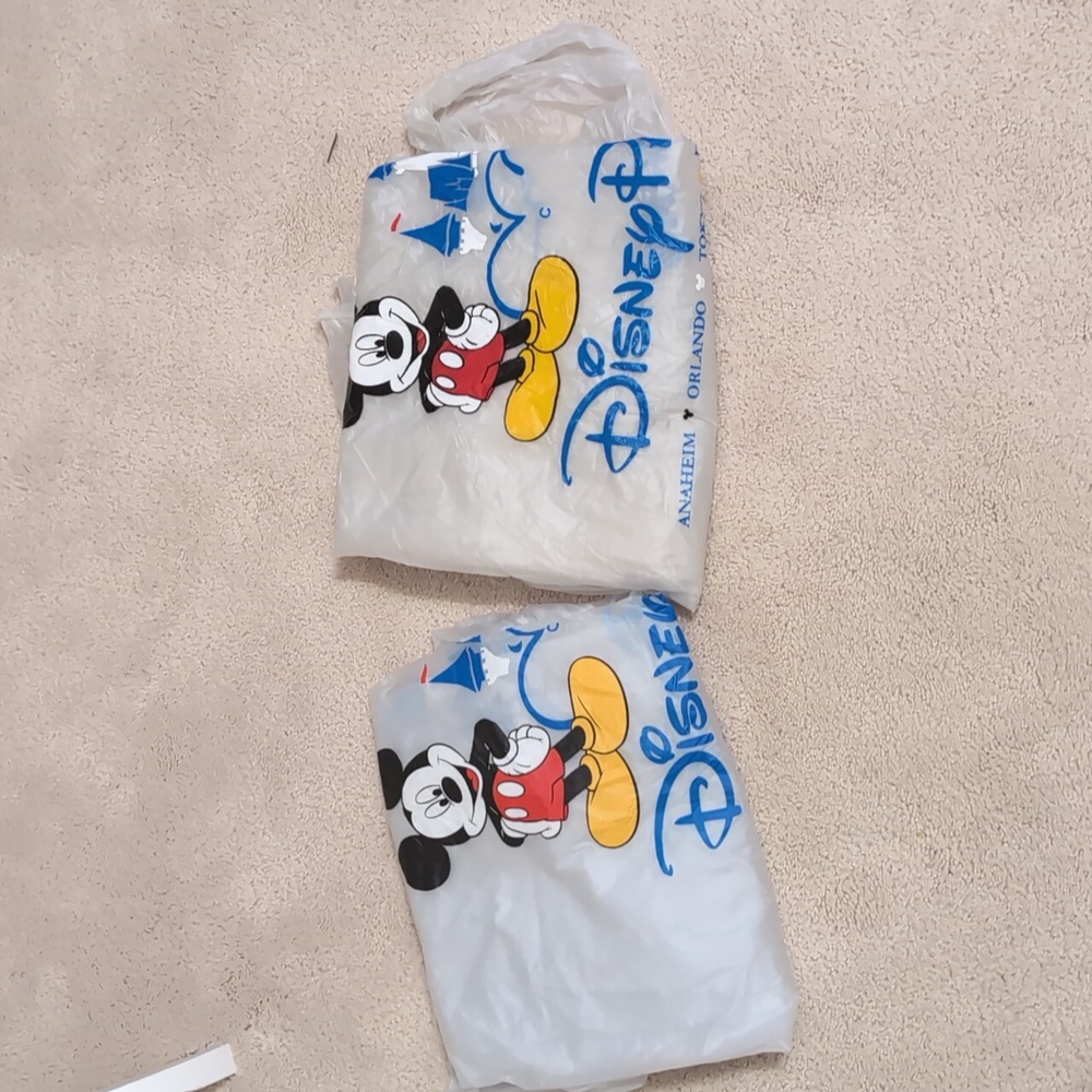 Disney Parks Rain Poncho's🌧️ Child's Size.....Get Both Priced with Both